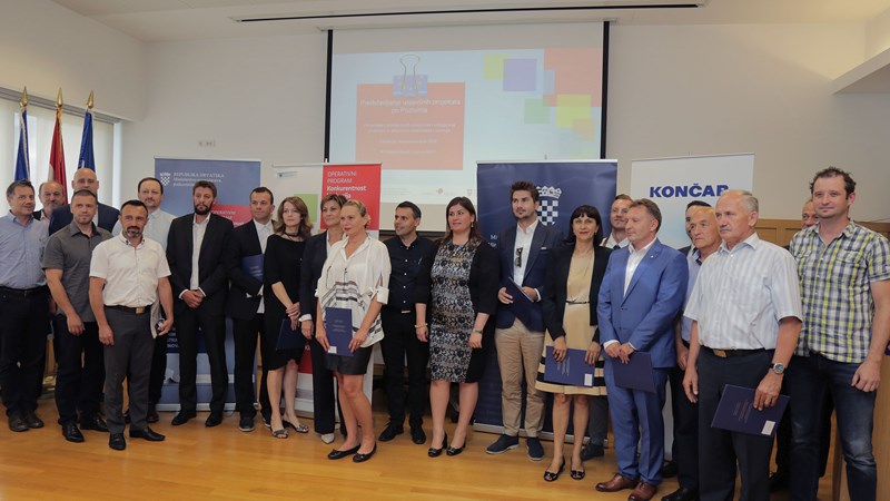 Bespovratna sredstva za 20 projekata iz tri programa Ministarstva gospodarstva, poduzetništva i obrta